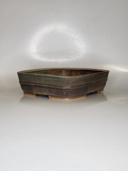 Handgetöpferte Künstlerschale  290mm x 245mm x 75mm